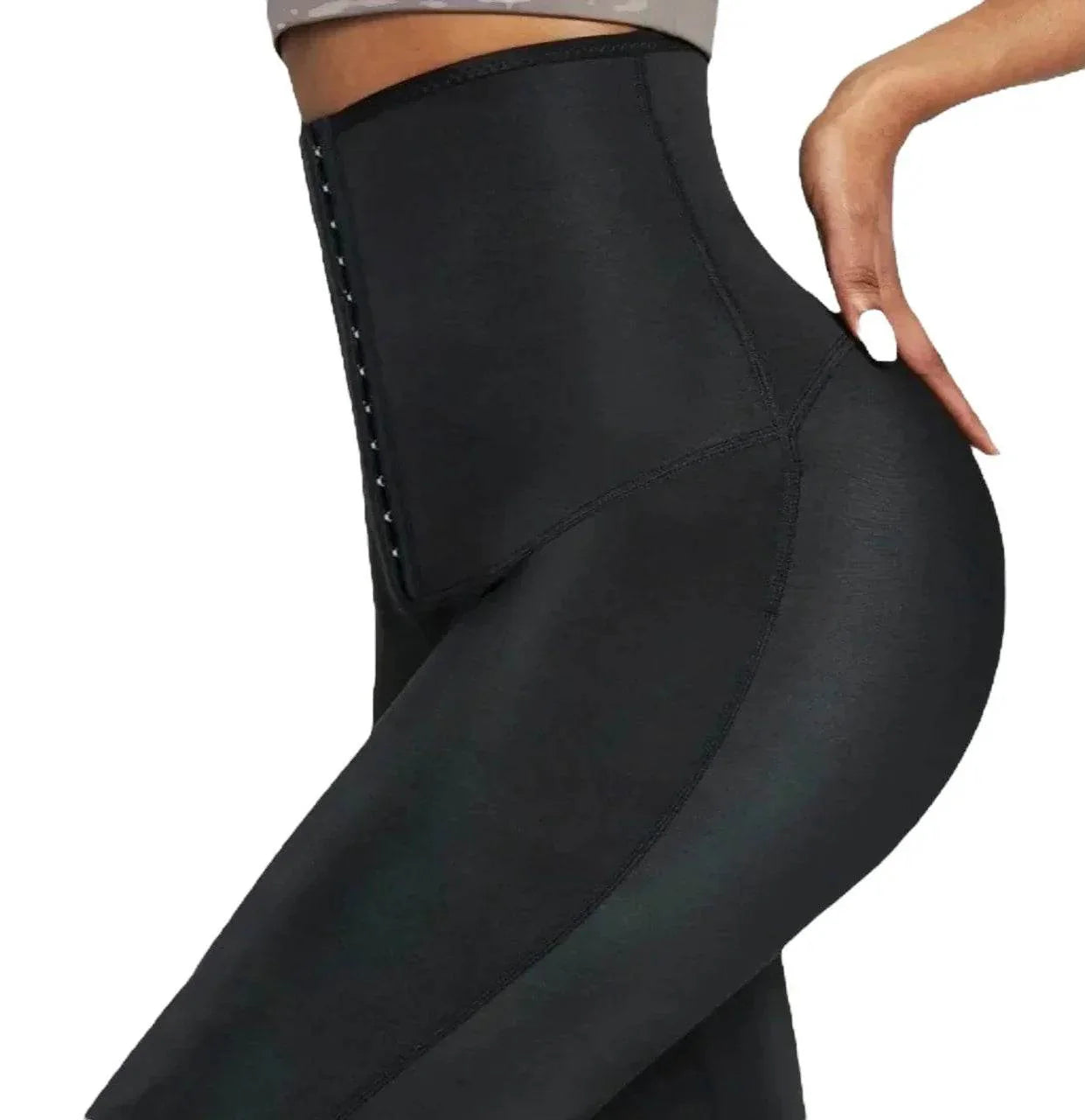 Colanți Modelatori cu Corset în Talie | Colanți Push Up pentru Sport și Purtare Zilnică